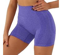 Ionic Shaping Shorts, Detox Shapewear Shorts,High Waist Hip Lift Yoga Pants,Tummy Control Butt Lifter Shapewear for Women (Color : Purple, Size : L)