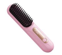 Ionic Straightener - Thermal Damage Prevention Solution, 3 Stage LED Styler with Anti-Scald Bristles, MCH Fast Heat + 10M Negative Ions, Heavy Duty | Perfect for Salon Style of Fi