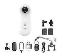 Ionicswift Riding Camera, 2026 New 4k Portable Wearable Sports Cameras with Magnetic Clip and Bracket,for Cycling, Travel, Diving, and Outdoor Adventures(White,1080p)