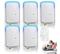 Ioniser Plug In, Air Purifier, Portable and Quiet Work Negative Ion Air Purifier for Home, Bedroom, Office,Living Room,Pet Room, Small Air Cleaner (5)