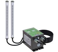 Ionizing Air Bar, Anti Static Eliminator with 7KV High Voltage Generator, Aluminum Alloy for Electronics, Plastics, Silk Printing, ESD Supplies