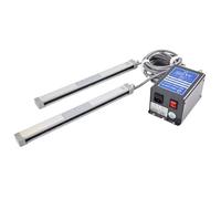 Ionizing Air Bar, Industries Anti Static Eliminator, With 8KV High Voltage Generator, Working Distance 10-600mm, Tungsten Steel Ion Needle, For Electronics, Plastics, Silk Printing(30cm)