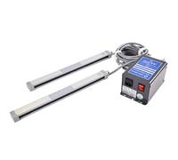 Ionizing Air Bar Static Eliminator Bar, Static Electricity Remover, Working Distance 10-600mm, Rod Length 40/60/80/100CM, for Electronics, Plastics, Silk Printing, Textiles