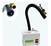 Ionizing Air Snake Anti, Static Air Gun, Double Needle Design, with Photoelectric Induction Jet Head, Adjustable Air Volume and, 8mm Air Pipe Connector, Efficient Safe