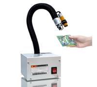 Ionizing Snake Anti Static Air Gun, Industrial Static Eliminator with 8mm Air Pipe Connector, Automatic Induction, Adjustable Wind Speed, for Industrial Electronic Making and Repair