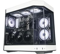 ionz Gaming Desktop PC, Ryzen 5 7600X, Nvidia RTX 5070 Ti 16GB OC, 32GB DDR5 RGB RAM, 1TB NVMe SSD, 120MM AIO, Windows 11, 750W 80+ PSU - HYTE Y60 - White
