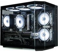 ionz Gaming Desktop PC, Ryzen 7 7700X, Nvidia RTX 5090, 32GB DDR5 RAM, 2TB NVMe SSD, 240mm AIO, Windows 11, 1000W 80+ Gold PSU (Apex, Black)