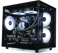ionz Gaming Desktop PC, Ryzen 7 7700X, Radeon RX 9070 XT, 32GB RAM, 1TB NVMe SSD, 240mm AIO, Windows 11, 800W 80+ PSU (KZ-900, Black)