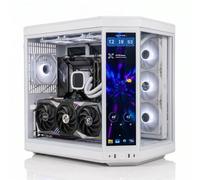 ionz Gaming Desktop PC, Ryzen 7 9800X3D, Nvidia RTX 5080, 32GB DDR5 RAM, 1TB NVMe SSD, 360mm AIO, Windows 11, 850W 80+ PSU - HYTE Y70 Touch - White