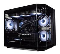 ionz Gaming Desktop PC, Ryzen 7 9800X3D, Nvidia RTX 5090, 32GB RAM, 2TB NVMe SSD, 360mm AIO, Windows 11, 1200W Gold PSU (Apex - Black)