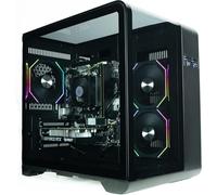 ionz Gaming PC - AMD Ryzen 5 5500, Nvidia RTX 3050, 16GB RAM, 1TB NVMe SSD, Windows 11, 500W 80+ PSU, WiFi (Curve, Black)
