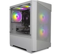 ionz Gaming PC - AMD Ryzen 5 5500, RTX 3050 6GB Graphics Card, 16GB RAM, 500GB SSD, Windows 11, 500W PSU (10WM, White)
