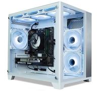 ionz Gaming PC - AMD Ryzen 5 5500, RTX 3050 6GB Graphics Card, 16GB RAM, 500GB SSD, Windows 11, 500W PSU (Dynamic Compact, White)