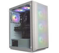 ionz Gaming PC - AMD Ryzen 5 5500, RTX 5060 8GB Graphics Card, 16GB RAM, 500GB Nvme SSD, Windows 11, 500W 80+ PSU, WiFi, KZ10WV2, White