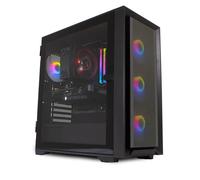 ionz Gaming PC - AMD Ryzen 5 5500, RTX 5060 8GB Graphics Card, 16GB RAM, 500GB SSD, Windows 11, 500W 80+ PSU, WiFi (KZ 22, Black)