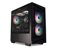 ionz Gaming PC - Desktop Computer, Ryzen 5 7600X, Nvidia RTX 5060 OC, 32GB DDR5 RAM, 1TB SSD, 240mm AIO, 650w 80+ PSU, Windows 11, Black | G1