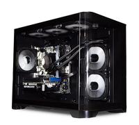 ionz Gaming PC - Desktop Computer, Ryzen 7 5700X, NVIDIA RTX 5060,16GB RAM 1TB SSD, 240mm AIO Liquid Cooling, Windows 11, 650W 80+ PSU, WiFi, FLOW, Black