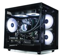 ionz Gaming PC - Desktop Computer, Ryzen 7 5700X, Radeon RX 9060 XT OC, 16GB RAM, 1TB NVMe SSD, 240mm AIO, Windows 11, 650W 80+ PSU, USB WiFi, KZ900, Black