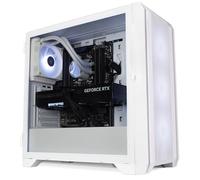 ionz Gaming PC Desktop Computer | Ryzen 7 5700X3D | NVidia RTX 5080 | 32GB DDR5 RAM | 2TB NVME SSD | 850W 80+ PSU | Windows 11 - GE-336F Airflow, White