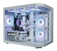 ionz Gaming PC - Desktop Computer, Ryzen 7 5800X, Nvidia RTX 5060, 16GB RGB RAM, 1TB NVMe SSD, 240 AIO Cooling, 600W 80+ PSU, WiFi, Windows 11, White - Apex
