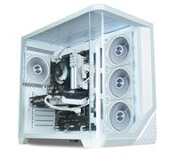 ionz Gaming PC - Desktop Computer, Ryzen 7 5800X, Nvidia RTX 5060, 16GB RGB RAM, 1TB NVMe SSD, 650W 80+ PSU, WiFi, Windows 11, White - Venus Flow