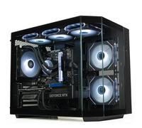 ionz Gaming PC - Desktop Computer, Ryzen 7 5800X, NVIDIA RTX 5060 Ti, 16GB RAM, 120mm AIO Liquid Cooler, 1TB NVMe SSD, 600W 80+ PSU, WiFi, Windows 11, Apex Black