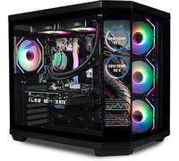 ionz Gaming PC LCD Desktop | Ryzen 7 7700X | NVidia RTX 5080 | 32GB DDR5 RAM | 2TB NVME SSD |240 AIO | 850W 80+ PSU | Windows 11 (Apex Vision M, Black)