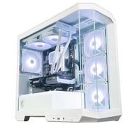 ionz Gaming PC - MSI PBM, Ryzen 5 7600X, Nvidia RTX 5070 Ti OC, 32GB DDR5 RAM, 1TB NVMe SSD, 240mm AIO, Windows 11, 750W 80+ PSU MSI MAG PANO M100R PZ - White
