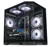 ionz Gaming PC - Ryzen 5 5500, Nvidia RTX 3050, 16GB RAM | 500GB SSD, Windows 11, 500W 80+ PSU, WiFi, Apex Mini Compact - Black