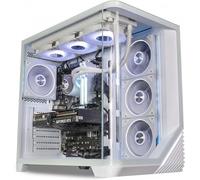 ionz Liquid Cool Gaming PC, Ryzen 9 9950X3D2 16-Core, Nvidia RTX 5090 32GB, 64GB DDR5 RAM, 2TB NVMe SSD, Windows 11, 1200W Gold PSU | Venus Flow - White