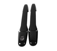 IONZS Car Door Handle Cover for Mazda 8 2005-2016,Car Exterior Door Handle Cover Waterproof Anti Scratch Exterior Accessories,A/Carbon fiber pattern-A/Style 2