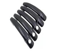 IONZS Car Door Handle Cover for Peugeot Citroen Jumpy Dispatch 2007-2016,Car Exterior Door Handle Cover Waterproof Anti Scratch Exterior Accessories, A/Carbon fiber pattern-A/Style 6
