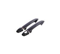 IONZS Car Door Handle Cover for Toyota iQ 2008-2016,Car Exterior Door Handle Cover Waterproof Anti Scratch Exterior Accessories, A/Carbon fiber pattern-A/Style 1