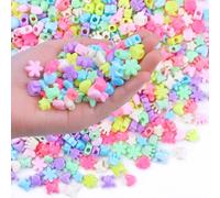 IOOLEEM Shaped Pony Beads,700pcs Beads for Bracelets Making, Friendship Bracelets & Jewelry Making.