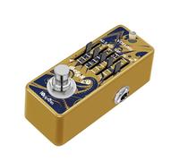IOppWin Bass EQ Pedal for Electric Bass Guitar, 5 Band Graphic Equalizer Pedal with True Bypass, ±18dB Gain Control, Compact Metal Bass Effects Pedal for Rock Metal Funk Jazz