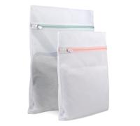 Iorbur Small Laundry Net for Washing Machine, Laundry Net 30 x 40 & 40 x 50 cm, Suitable for Sweaters, Coats, Socks, Shirts, Stuffed Animals, Jeans, etc. - 2 Pieces