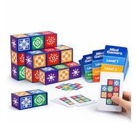 IORNBEAU Puzzle Combination Games, Block Puzzle Games, Visual Recognition, Board Game for Family to Develop Solving Skills