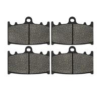 IORQWEW motorcycle brake pads Compatible With ZX600E For Ninja For ZX6 1993 1994 1995 Back Brake Pads Motorcycle Brake Front Rear Brake Pad Disc Brake Pads(2 pairs Front)