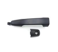 IORQWEW Outside Door Handle Compatible with Mitsubishi for L200 for Triton 2005 2006 2007 2008-2015 Balck Exterior Outerside Door Handle Front Rear Left Right(with Hole)