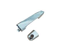 IORQWEW Outside Door Handle Compatible with Mitsubishi for L200 for Triton 2015 2016 2017 2018 Smooth Chrome Front Left Right Exterior Outerside Door Handle(Front Left)