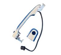 IORQWEW Outside Door Handle Compatible with Mitsubishi for L200 for Triton 2015-2018 Exterior Outerside Door Handle Equipped with Sensing Wires Buttons Chrome(Left)