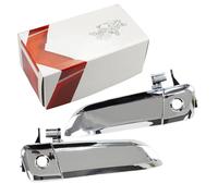 IORQWEW Outside Door Handle Compatible with Toyota for Super for Grandia GL for Commtuer for Quantum 2005 2006 2007-2018 Car Front Outer Door Handle Chrome Left Right(Left and Right)