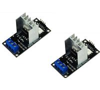 IOT DynRobot 2 pcs PWM AC Programmable Light Dimmer 110V-220V AC Module Controller Board for Arduino, STM, ARM, AVR, Raspberry Compatible 50/60Hz with HeatSink 3.3V/5V Logic