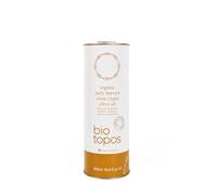 Βiotopos Organic Greek Olive Oil Extra Virgin, Early Harvest, High Polyphenols, Green Koroneiki, Drinking EVOO, Single Estate 500ml Tin