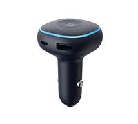 iOttie Aivo Boost Dual Port USB-A/USB-C Car Charger with Alexa Built-in, High-Speed USB-C PD 3.0/QC 4.0+, and USB-A QC 3.0 car Adapter for Apple, Android, and Google Phones and Tablets