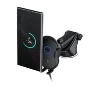 iOttie Auto Sense 2 Dash & Windshield Car Phone Holder with Qi Wireless Charging - Auto Clamping Phone Mount & Charger for Google Pixel, iPhone, Galaxy, Huawei, LG. Power Adapter Not Included.