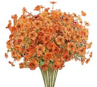 Iouyjiu Artificial Autumn Flowers - Autumn Simulated Flowers | 10 Pieces Artificial Plant Decorations for Indoor Outdoor Home Events Door Entrance Kitchen Balcony