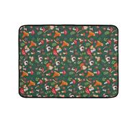 Iouyjiu Bunny Cage Mat, Washable Floor Mat Bedding Pad, Reusable Small Animal Urine Mats for Rabbits Daily Rest Sleep Travel Indoor Outdoor Playpen Garden Apartment Home Breeding Yard Use