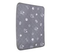 Iouyjiu Bunny Mats for Cage, Washable Reusable Cage Liner with Non-Slip Waterproof Base, Soft Comfortable Floor Pad for Rabbits Hamsters Chinchillas Small Pets