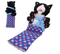 Iouyjiu Cat Puppet Toy for Interactive Play, Soft Wrestling Plush for Kittens and Cats, Enrichment Toy for Bedroom, Dorm Room, Living Room, Home Or Pet Adoption Events, 1 Piece